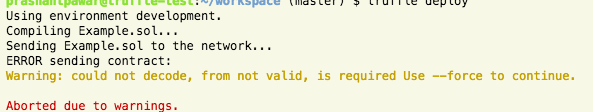 Consensys Truffle Gitter