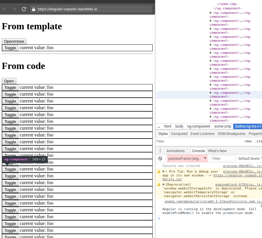 Angular Angular Gitter