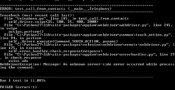 appium app crashing appium app crashing