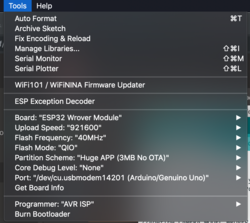Espressifarduino Esp32 Gitter