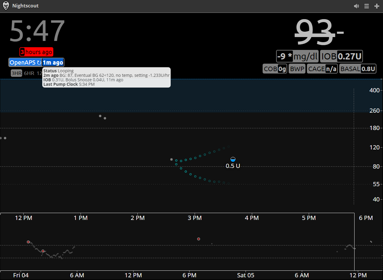 Nightscout-Openaps pill box