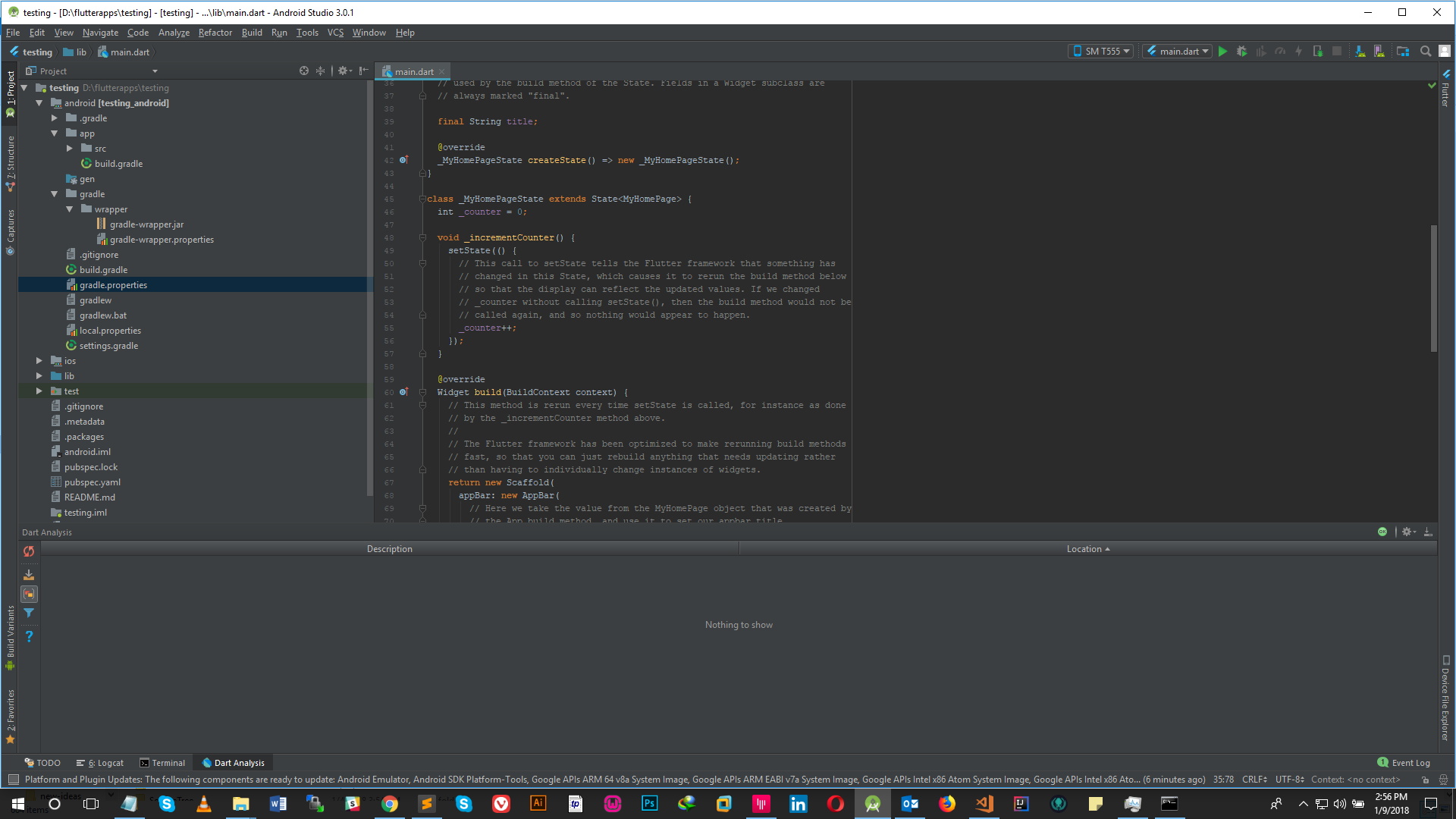 flutter flutter gitter