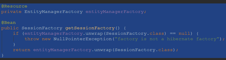 sessionfactory spring boot