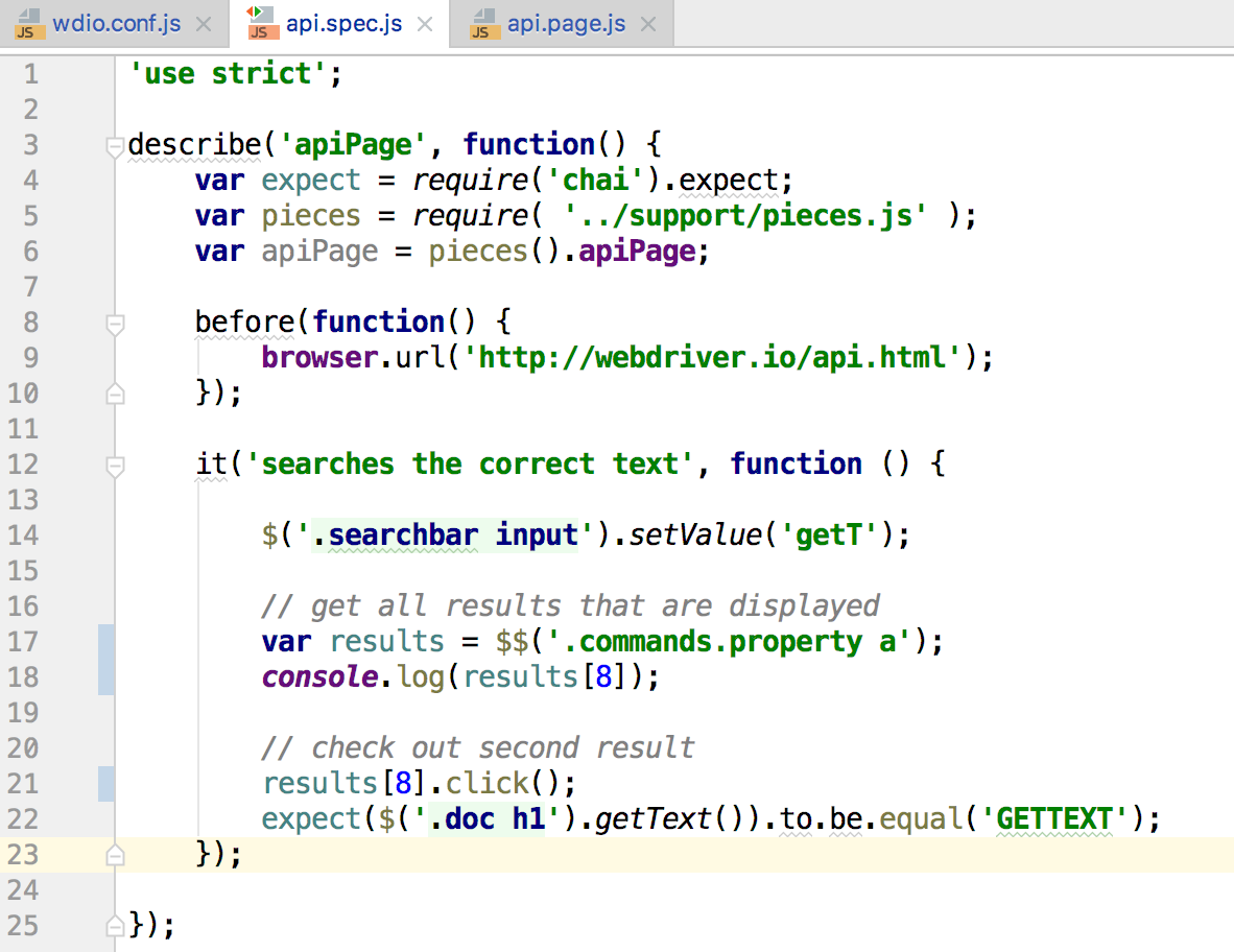 webdriverio/webdriverio - Gitter
